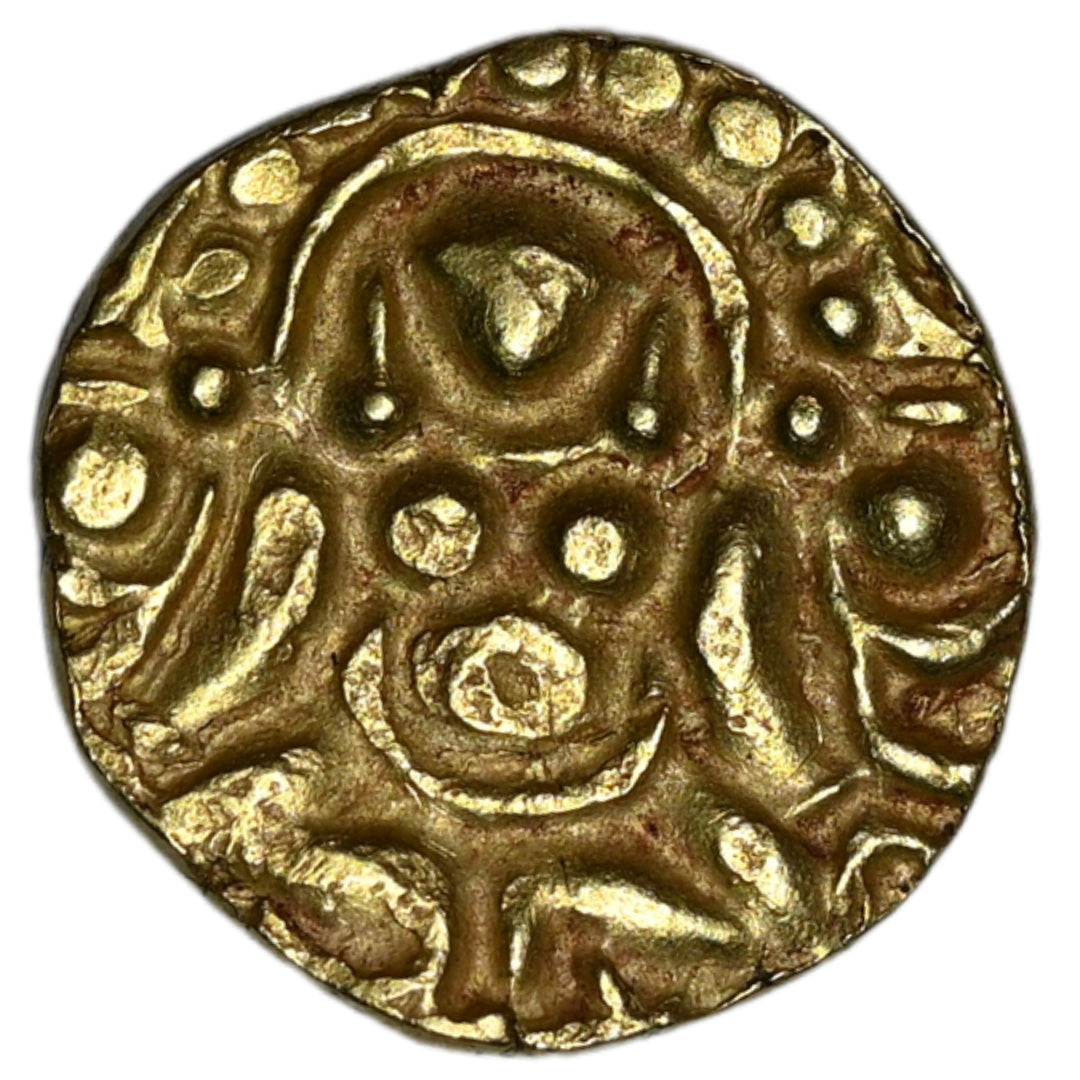 Chandellas of Jajekabhukti (Kalinjar), Sallakshana Varman, Gold 1-1/8 Masha