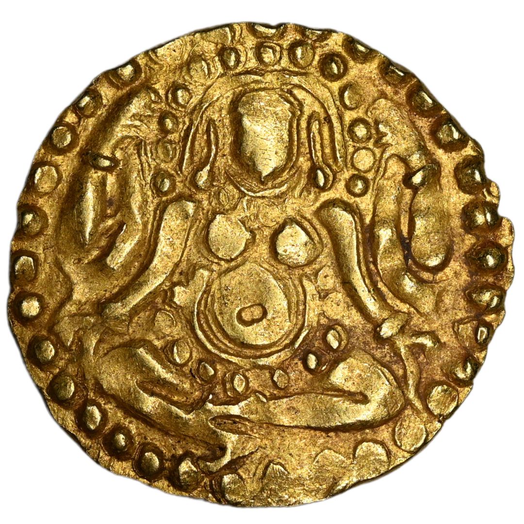 Kalachuris of Tripuri, Gangeya Deva, Gold 4-1/2 Masha