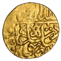 Mughals, Humayun Gold 1/8 Ashrafi or 1/20 Mohur (Badakshan Mint)