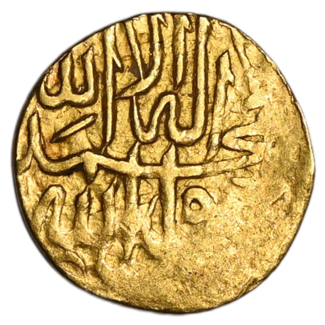 Mughals, Humayun Gold 1/8 Ashrafi or 1/20 Mohur (Badakshan Mint)