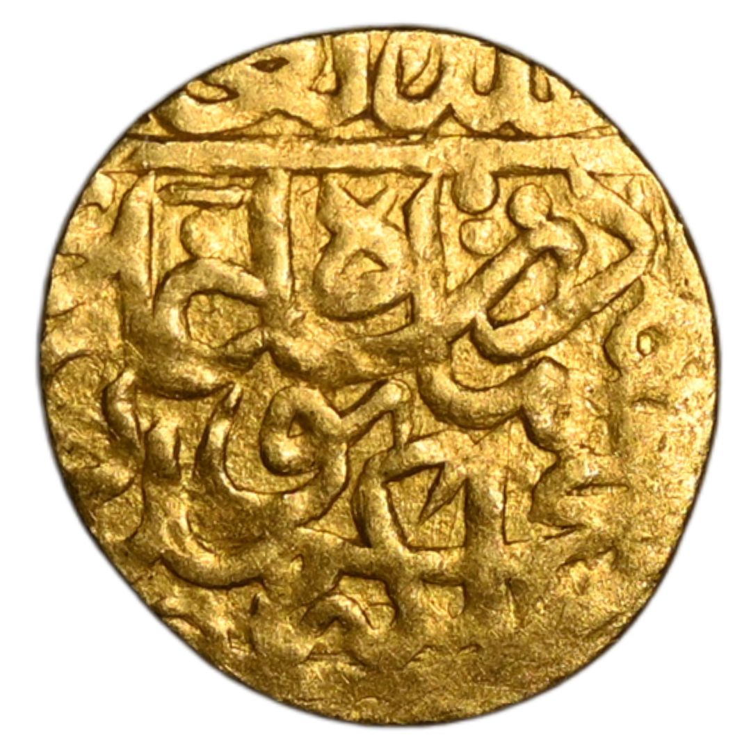 Mughals, Humayun Gold 1/8 Ashrafi or 1/20 Mohur (Badakshan Mint)