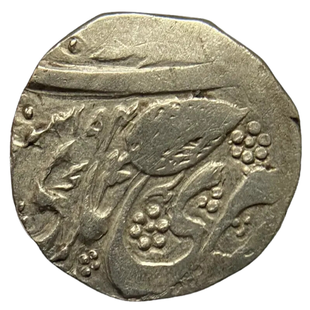 Kashmir State, Maharaja Gulab Singh, Silver Rupee (Srinagar Mint)   Ruler : Gulab Singh