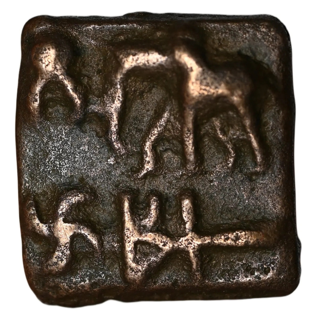 Mauryan Empire, Sunga Kingdom , Cast Copper Kakani (150 BC-100 AD)