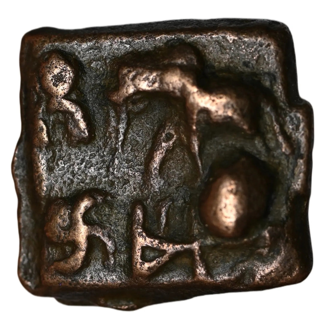 Mauryan Empire, Sunga Kingdom , Cast Copper Kakani (150 BC-100 AD)