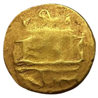 Vijayanagar Empire, Sangama Dynasty, Devaraya I Gold Varaha Or ½ Pagoda, Shiva Parvati Type