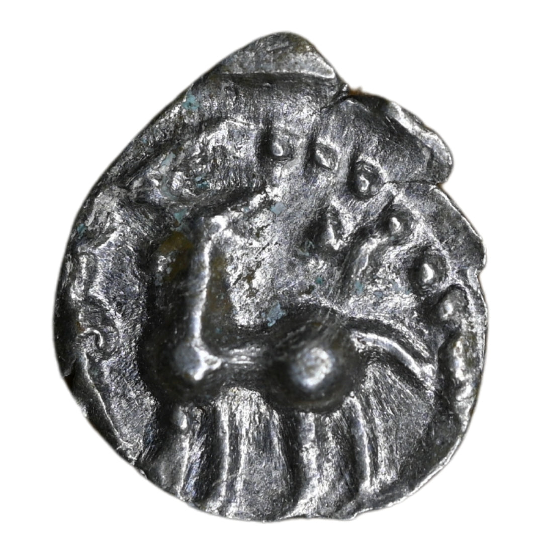 Vijaynagar Empire Devaraya I Silver 1/8 Tara