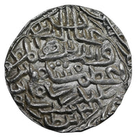 Bengal Sultanate, Ghiyath ud-Din Azam Shah Silver Tanka (Hadrat Firuzabad Mint)