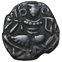 Medieval Kashmir, Utpala Dynasty Partha Varman Æ stater