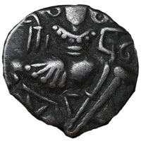 Medieval Kashmir, Utpala Dynasty Partha Varman Æ stater