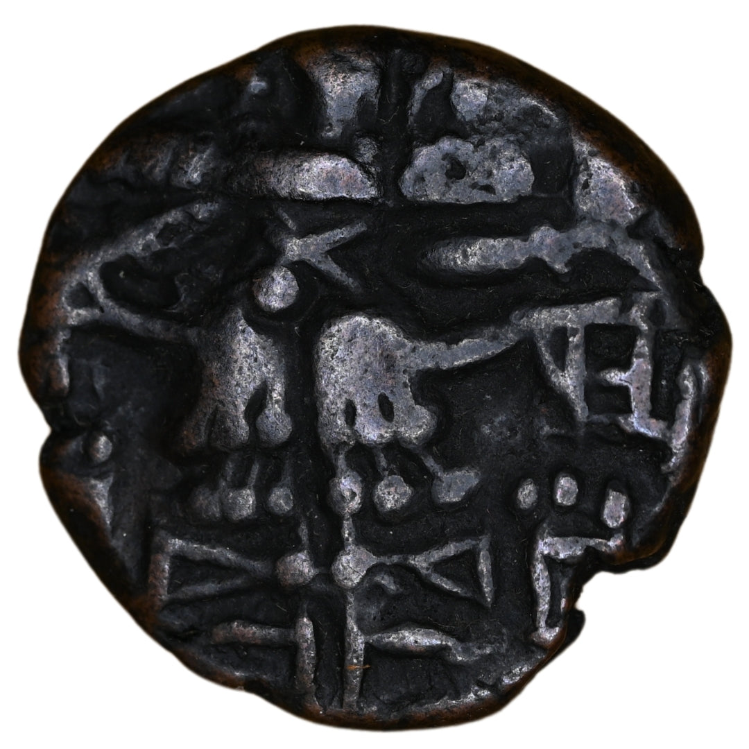 Medieval Kashmir, Utpala Dynasty Gopala Varman Æ stater