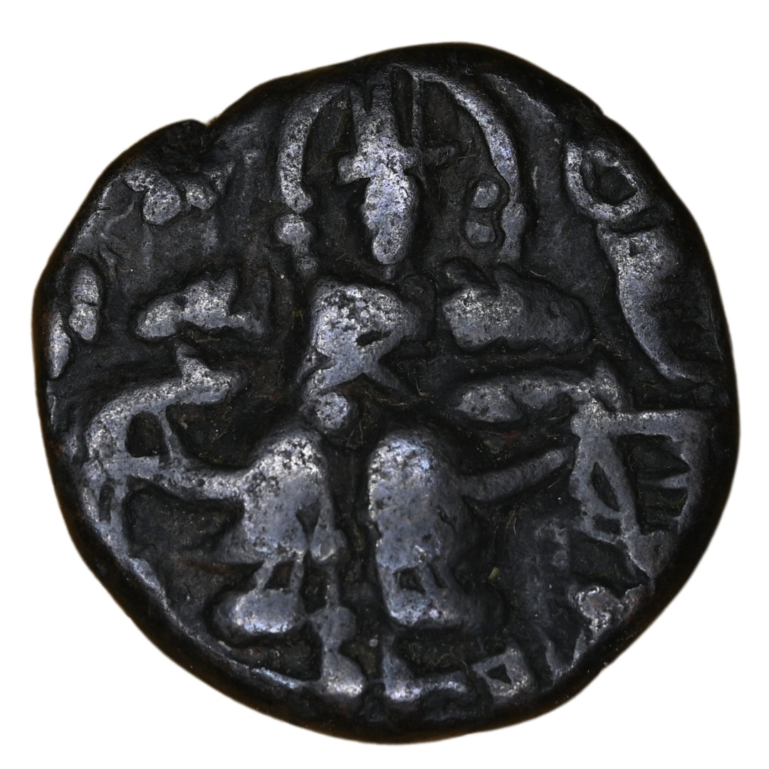 Medieval Kashmir, Utpala Dynasty Gopala Varman Æ stater