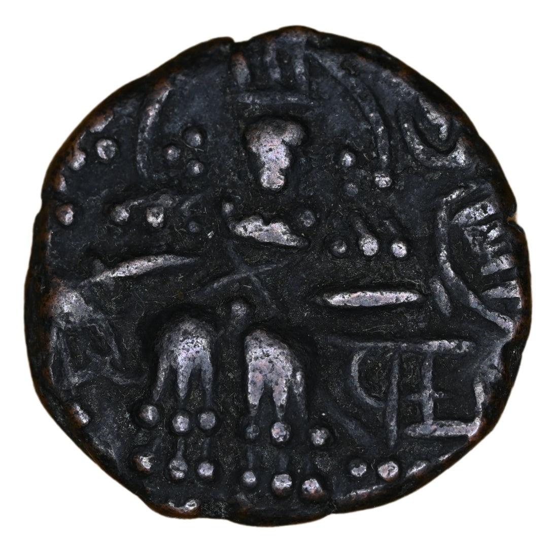 Medieval Kashmir, Utpala Dynasty Gopala Varman Æ stater