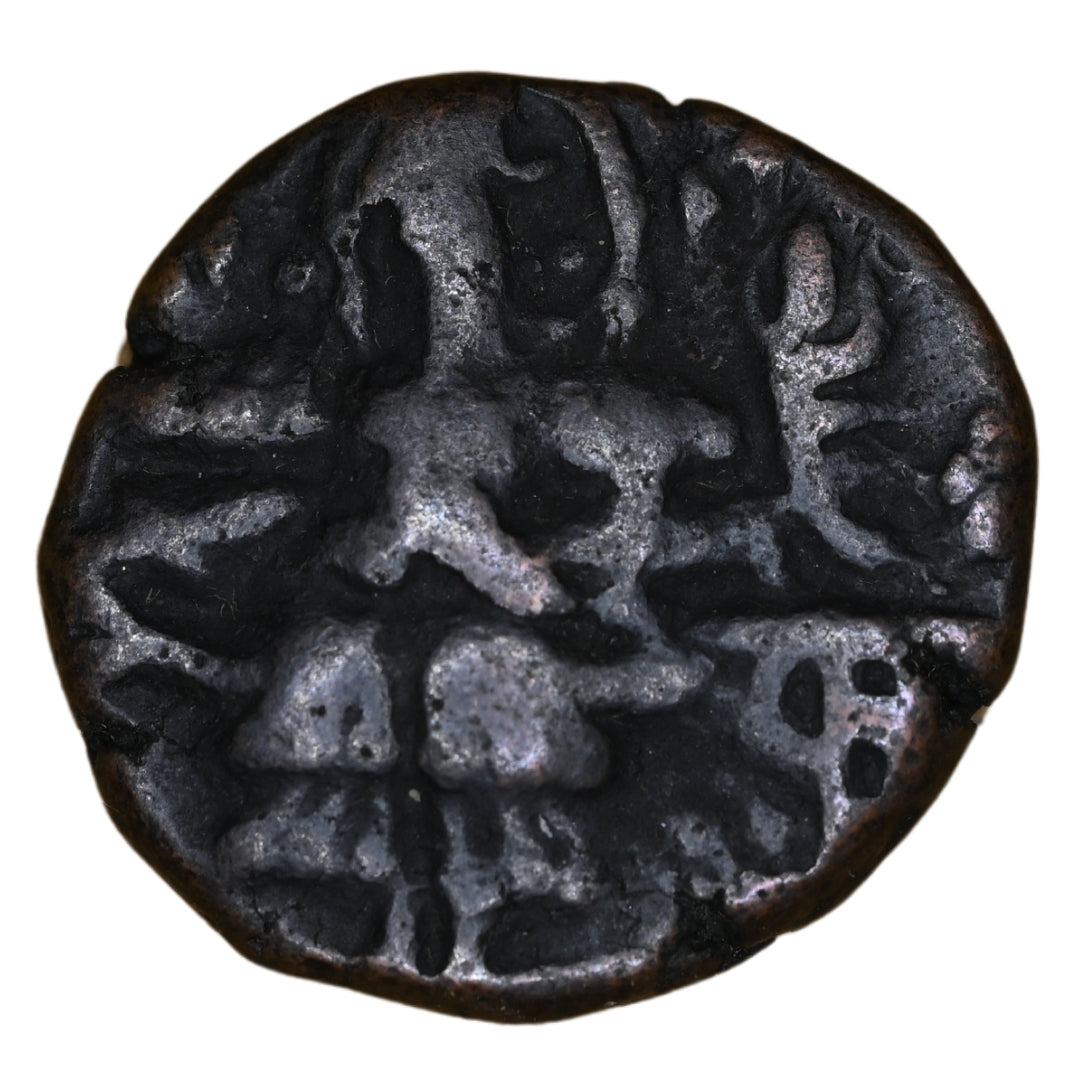 Medieval Kashmir, Utpala Dynasty Gopala Varman Æ stater