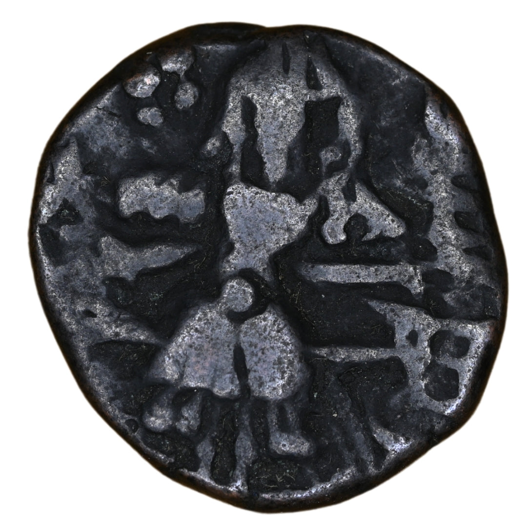 Medieval Kashmir, Utpala Dynasty Gopala Varman Æ stater