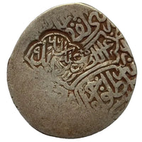 Mughal, Jalal Al-Din Muhammad Akbar, Silver Shahrukhi 'Adal-e-Kabul' Countermark