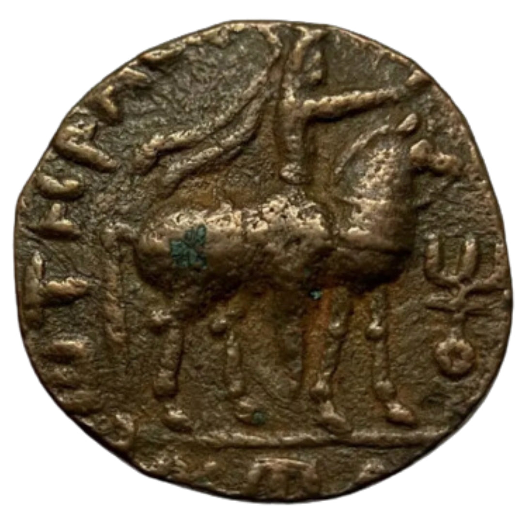 Kushan Dynasty, Soter Megas Alias Vima Takto Copper Tetradrachma