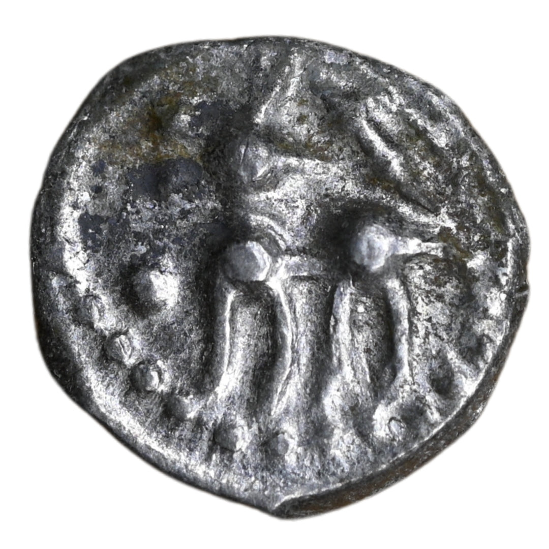 Vijaynagar Empire Devaraya I Silver 1/8 Tara