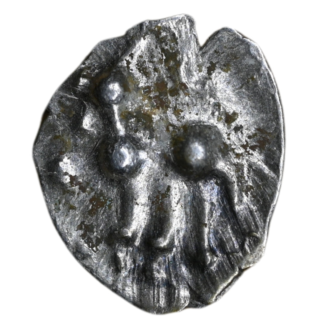 Vijaynagar Empire Devaraya I Silver 1/8 Tara