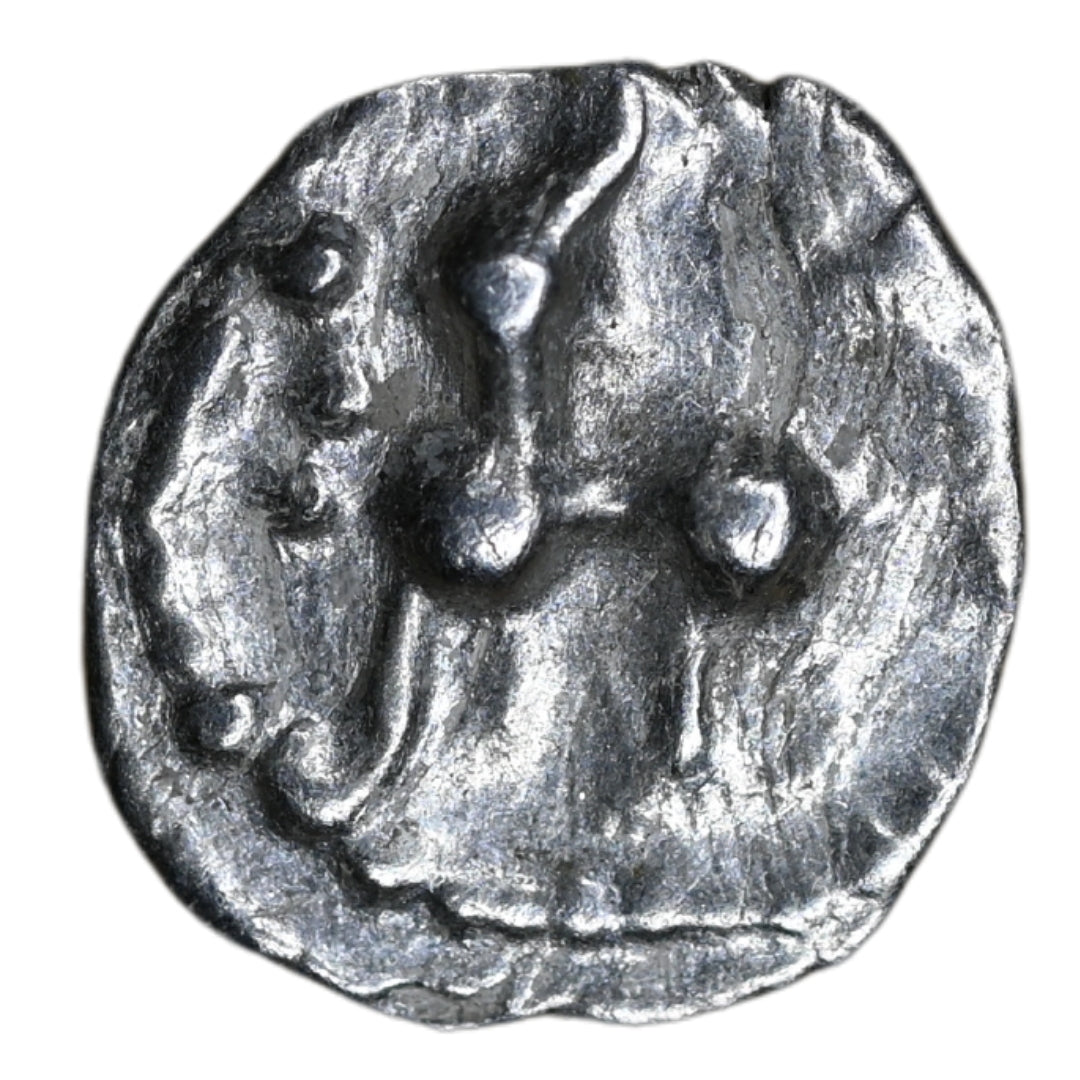 Vijaynagar Empire Devaraya I Silver 1/8 Tara