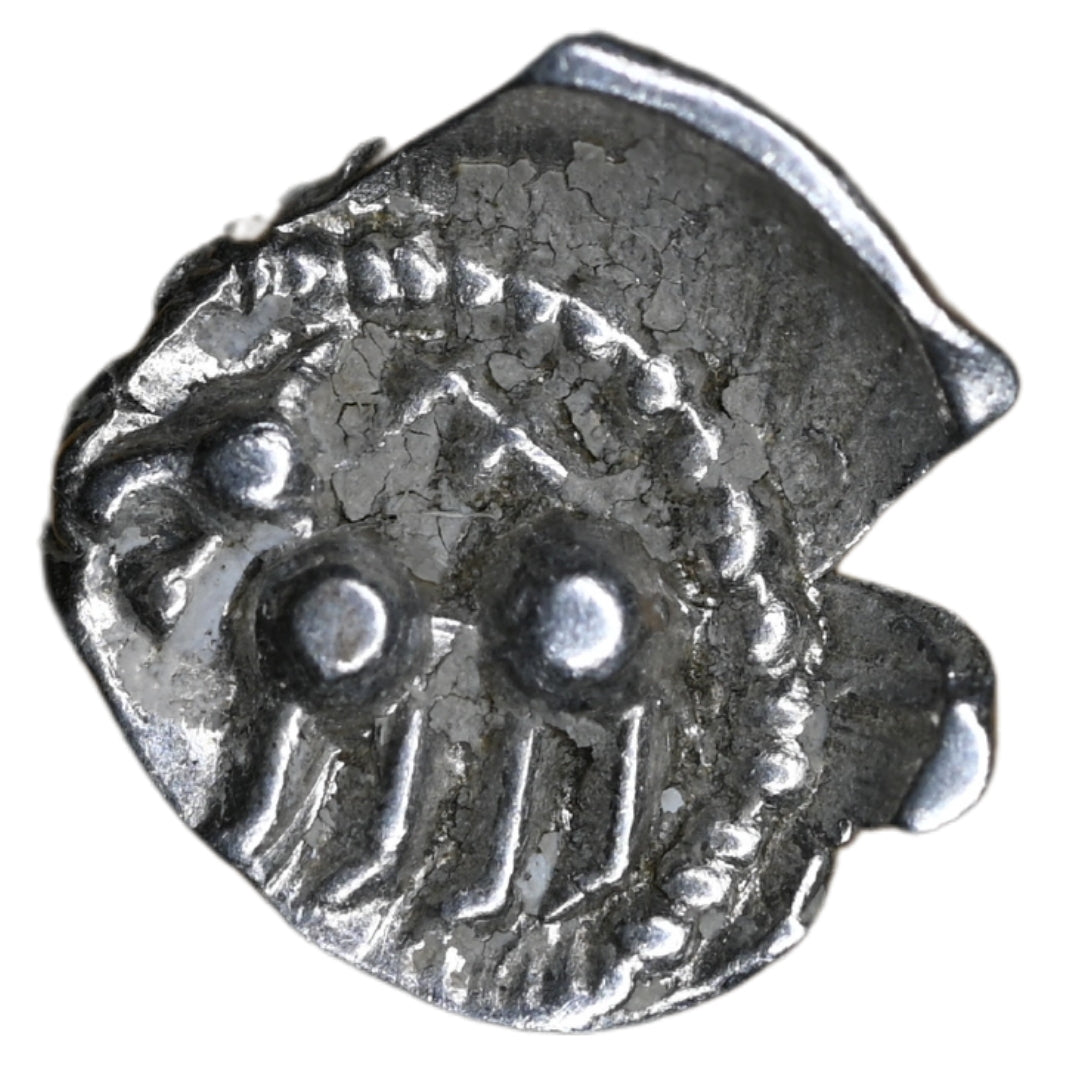 Vijaynagar Empire Devaraya I Silver 1/8 Tara