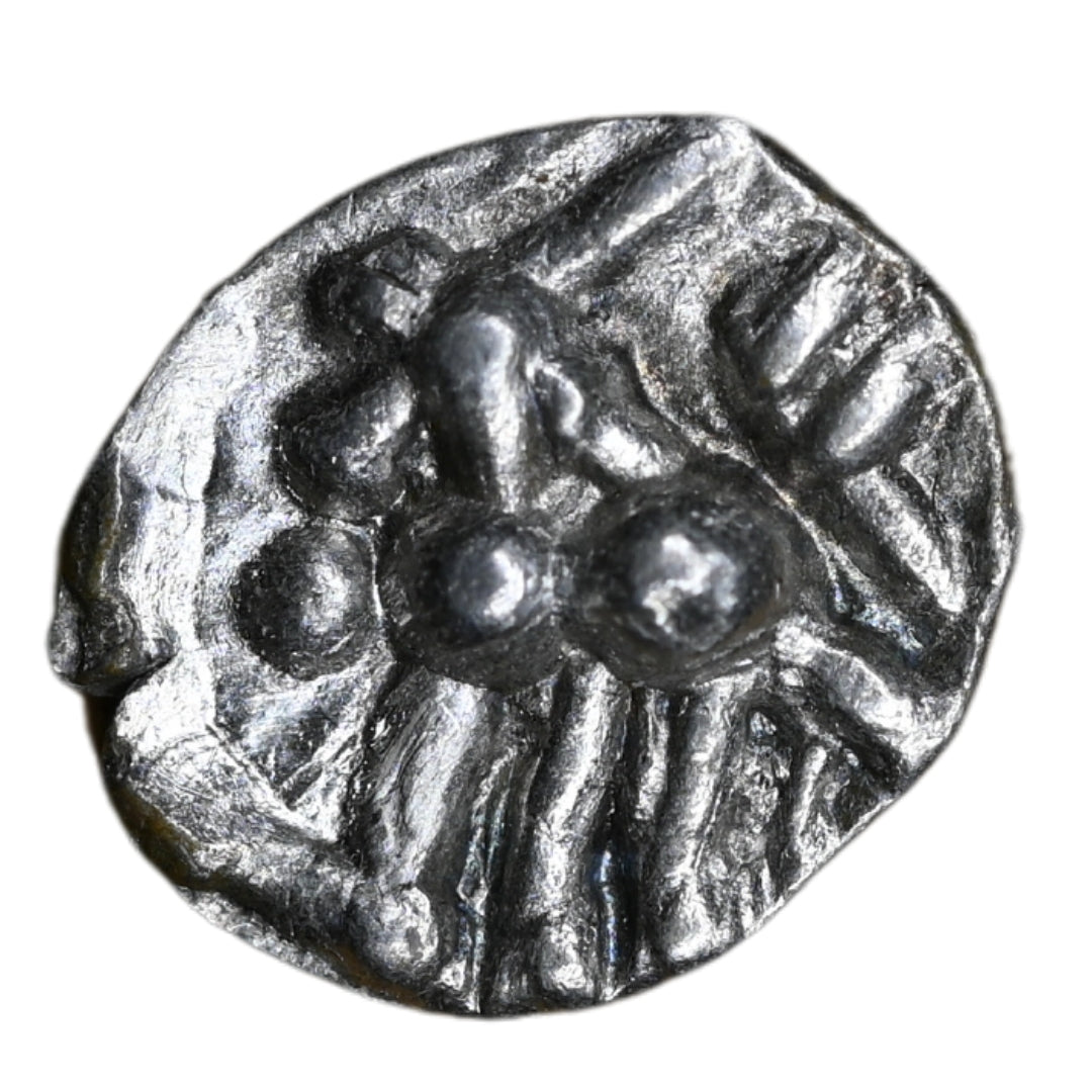 Vijaynagar Empire Devaraya I Silver 1/8 Tara