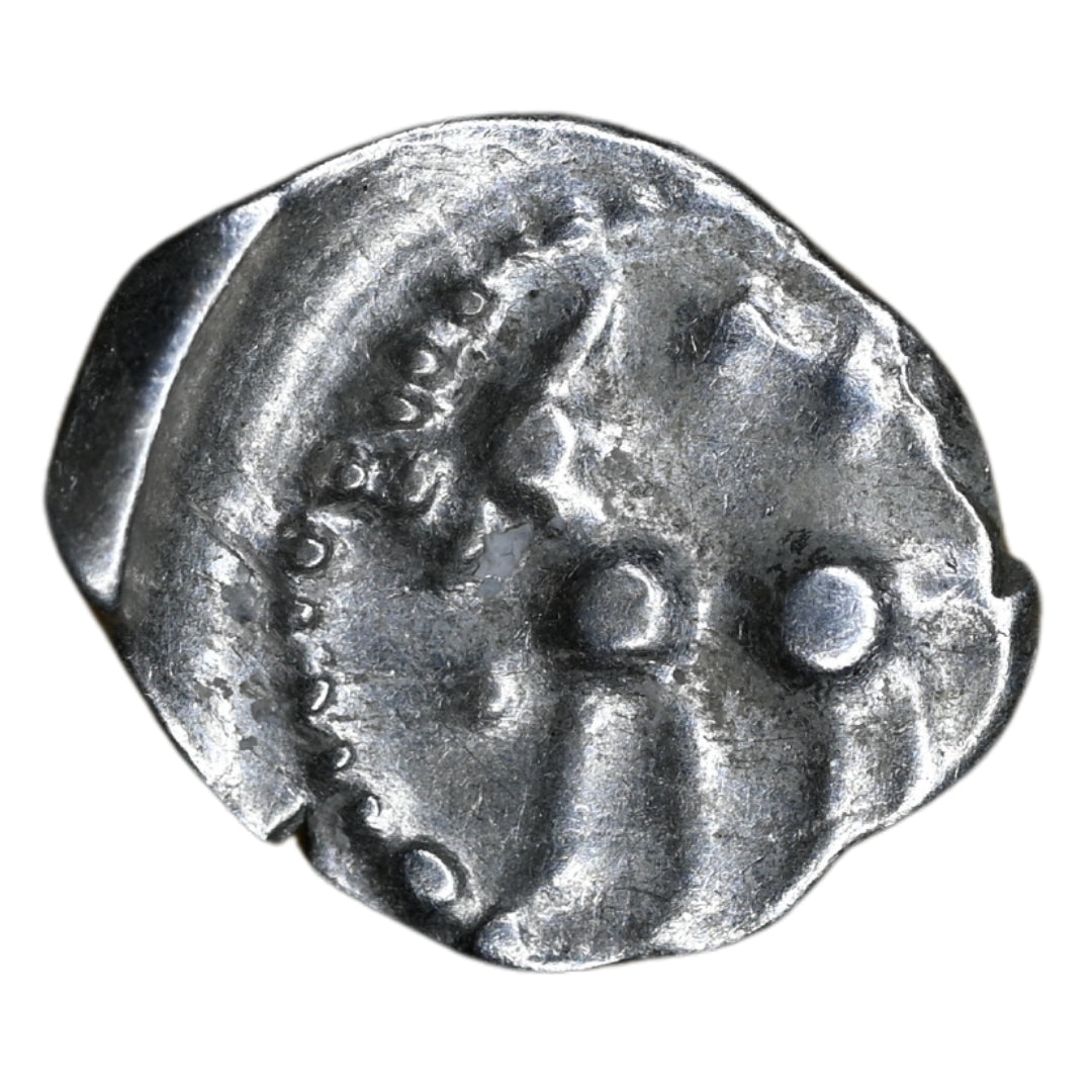 Vijaynagar Empire Devaraya I Silver 1/8 Tara