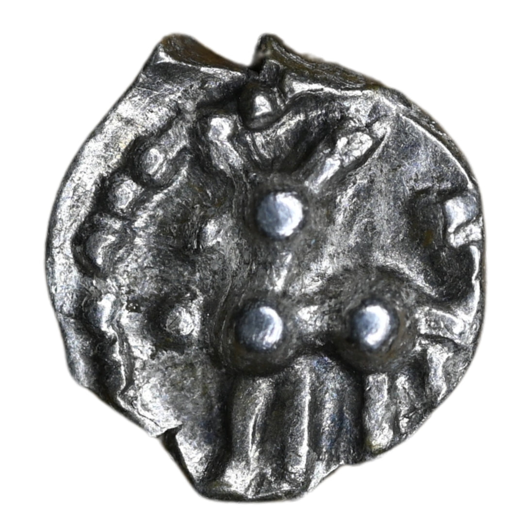 Vijaynagar Empire Devaraya I Silver 1/8 Tara