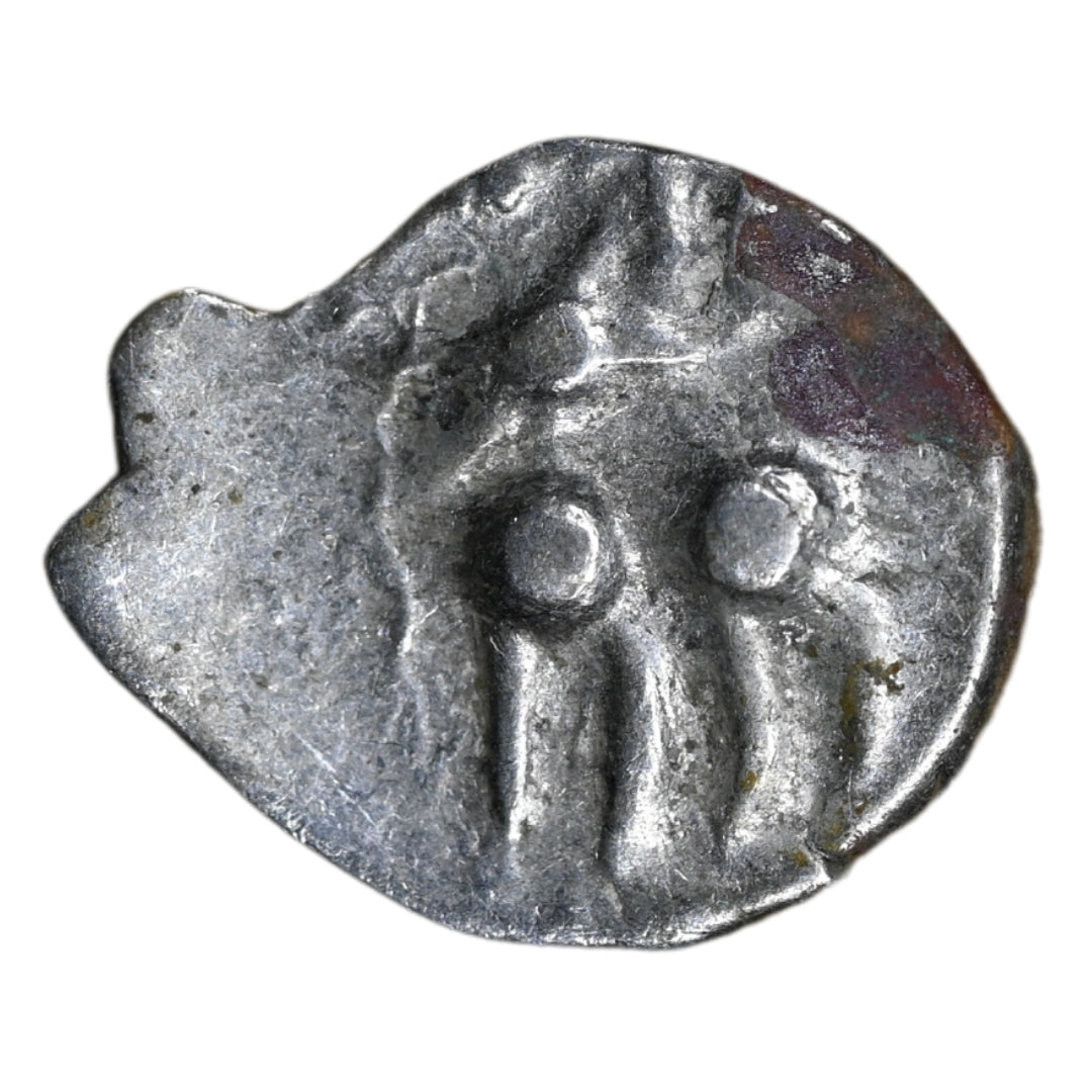 Vijaynagar Empire Devaraya I Silver 1/8 Tara