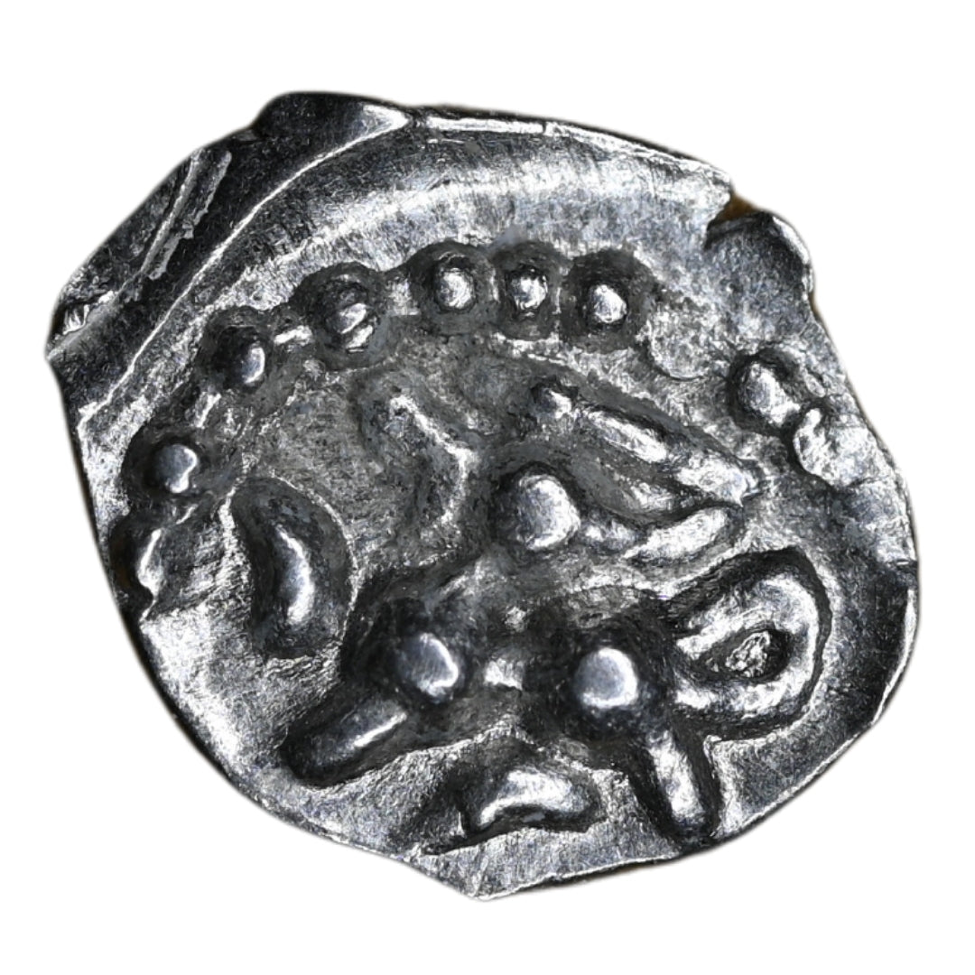 Vijaynagar Empire Devaraya I Silver 1/8 Tara