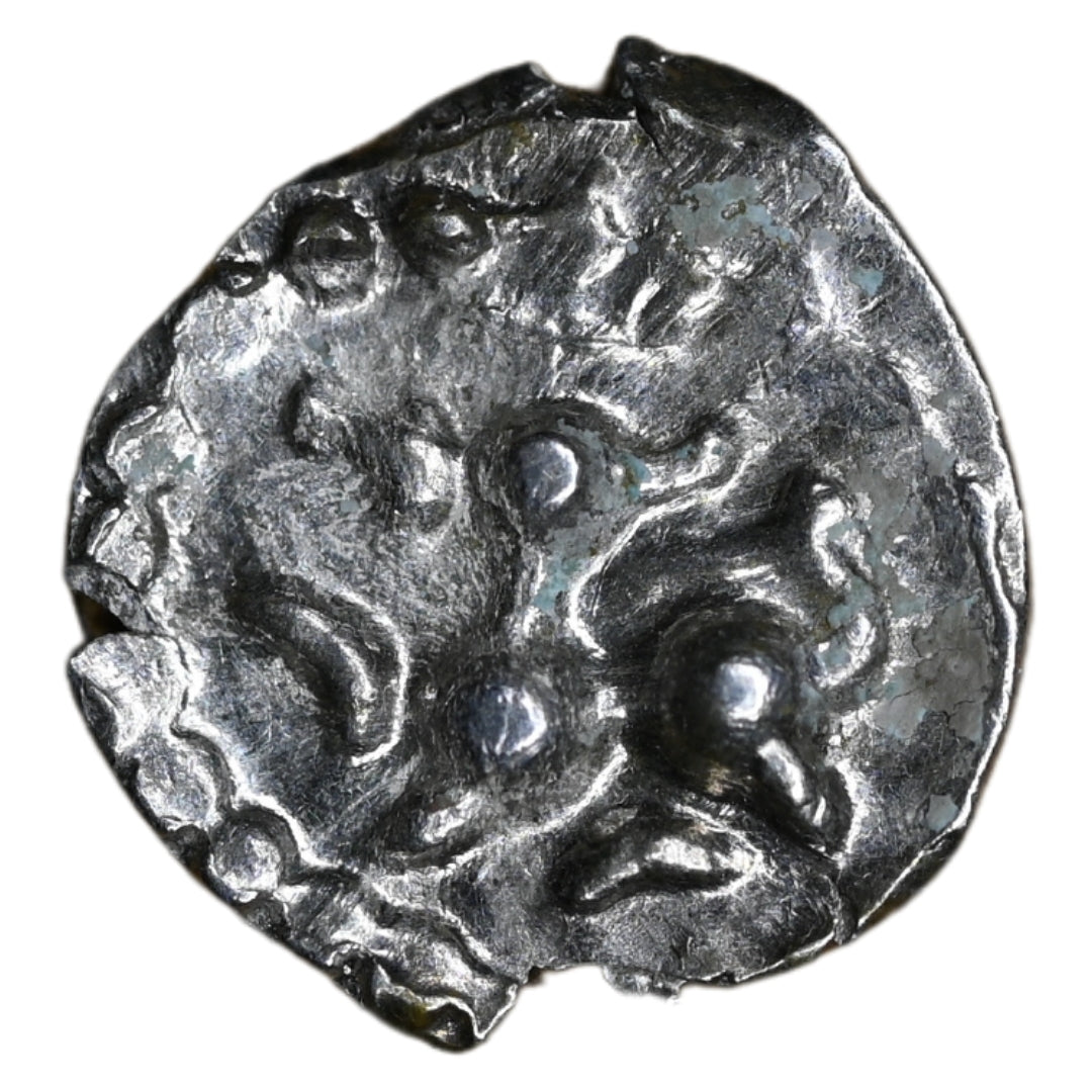 Vijaynagar Empire Devaraya I Silver 1/8 Tara