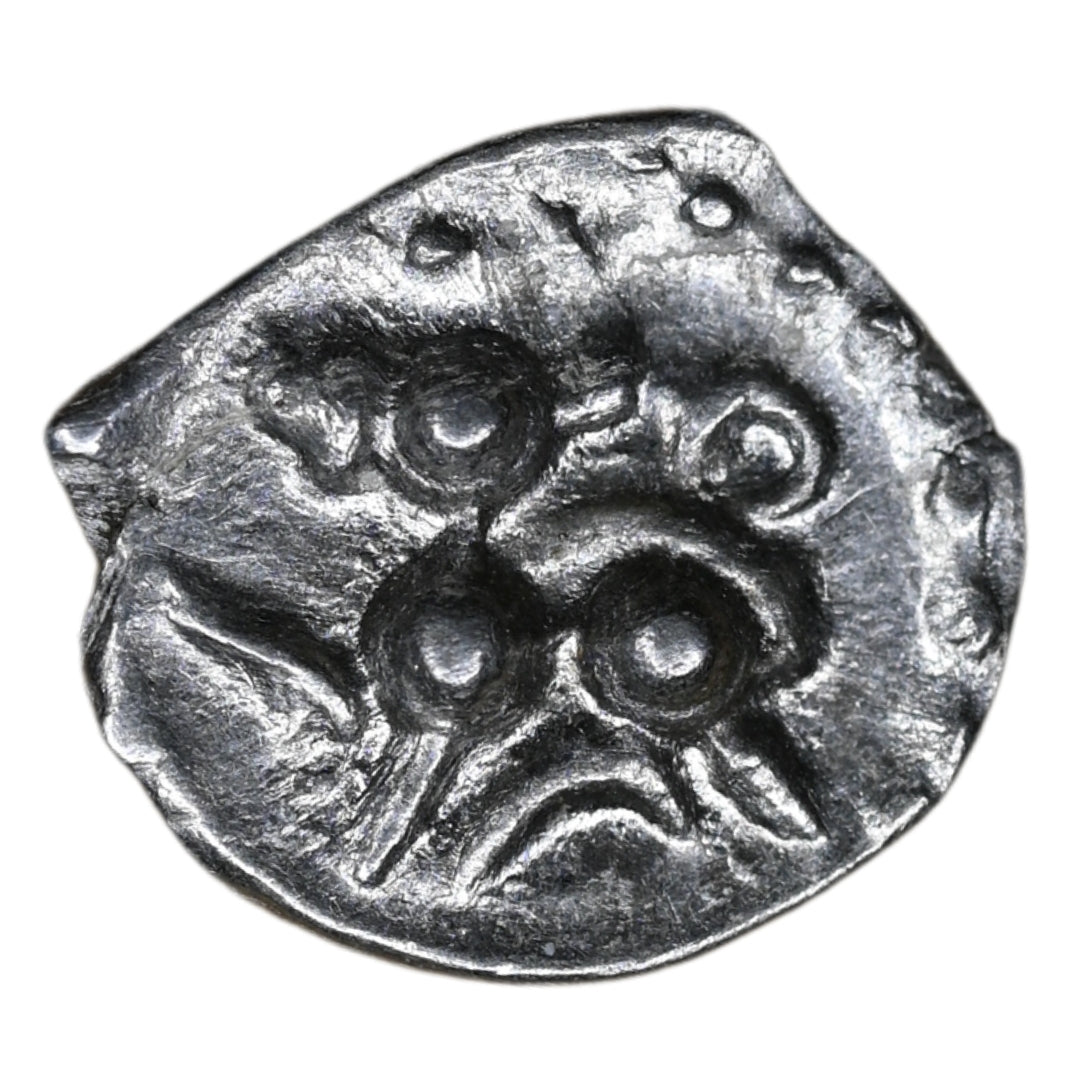 Vijaynagar Empire Devaraya I Silver 1/8 Tara