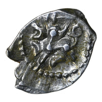 Vijaynagar Empire Devaraya I Silver 1/8 Tara